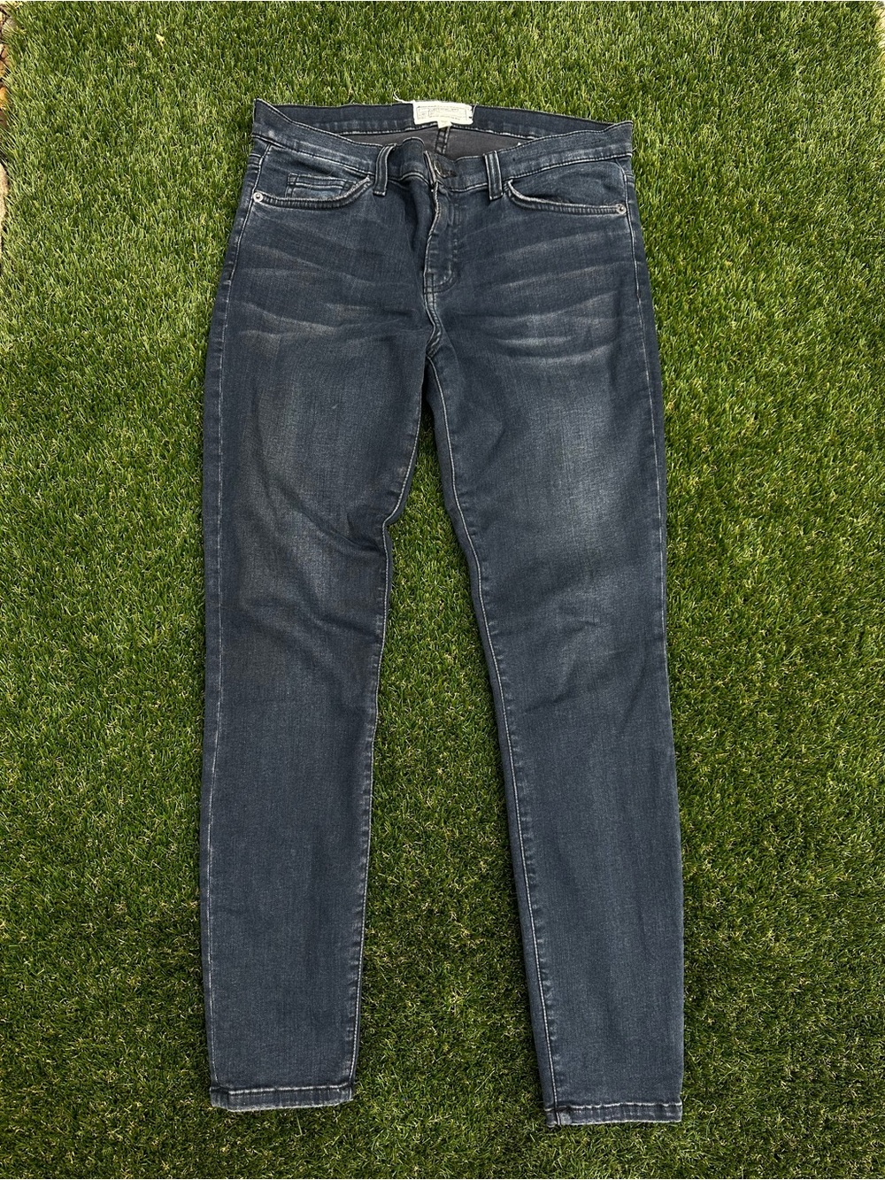 Current/Elliott “The Stiletto” Dark Wash Skinny Jeans 👖